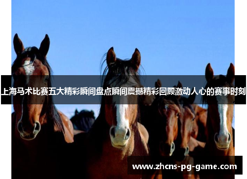 上海马术比赛五大精彩瞬间盘点瞬间震撼精彩回顾激动人心的赛事时刻